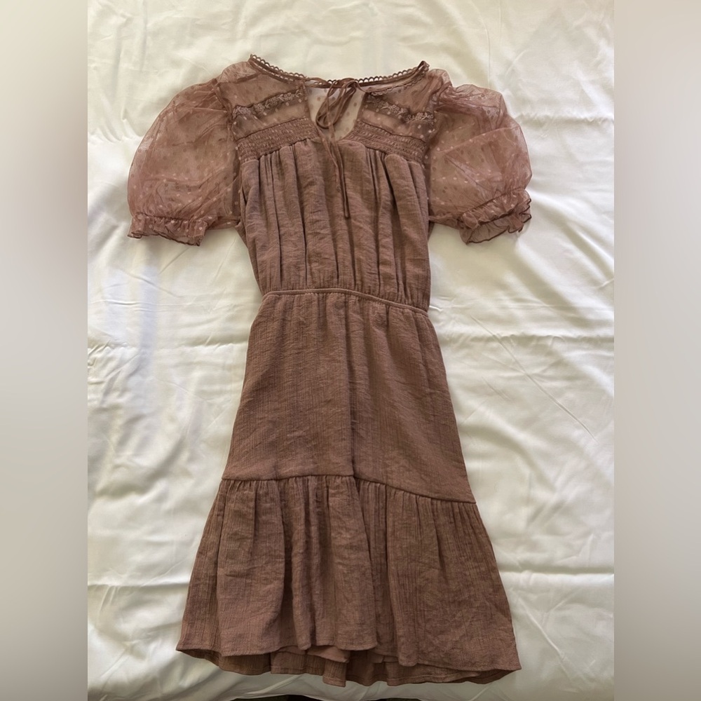 Sheer top dress